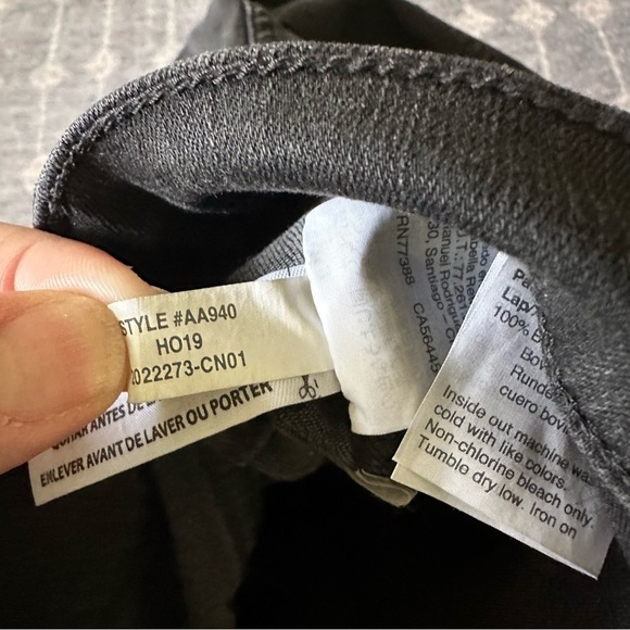 Madewell Petite 10" High-Rise Skinny Jeans in Berkeley Black Button Edition 33P - Picture 11 of 13